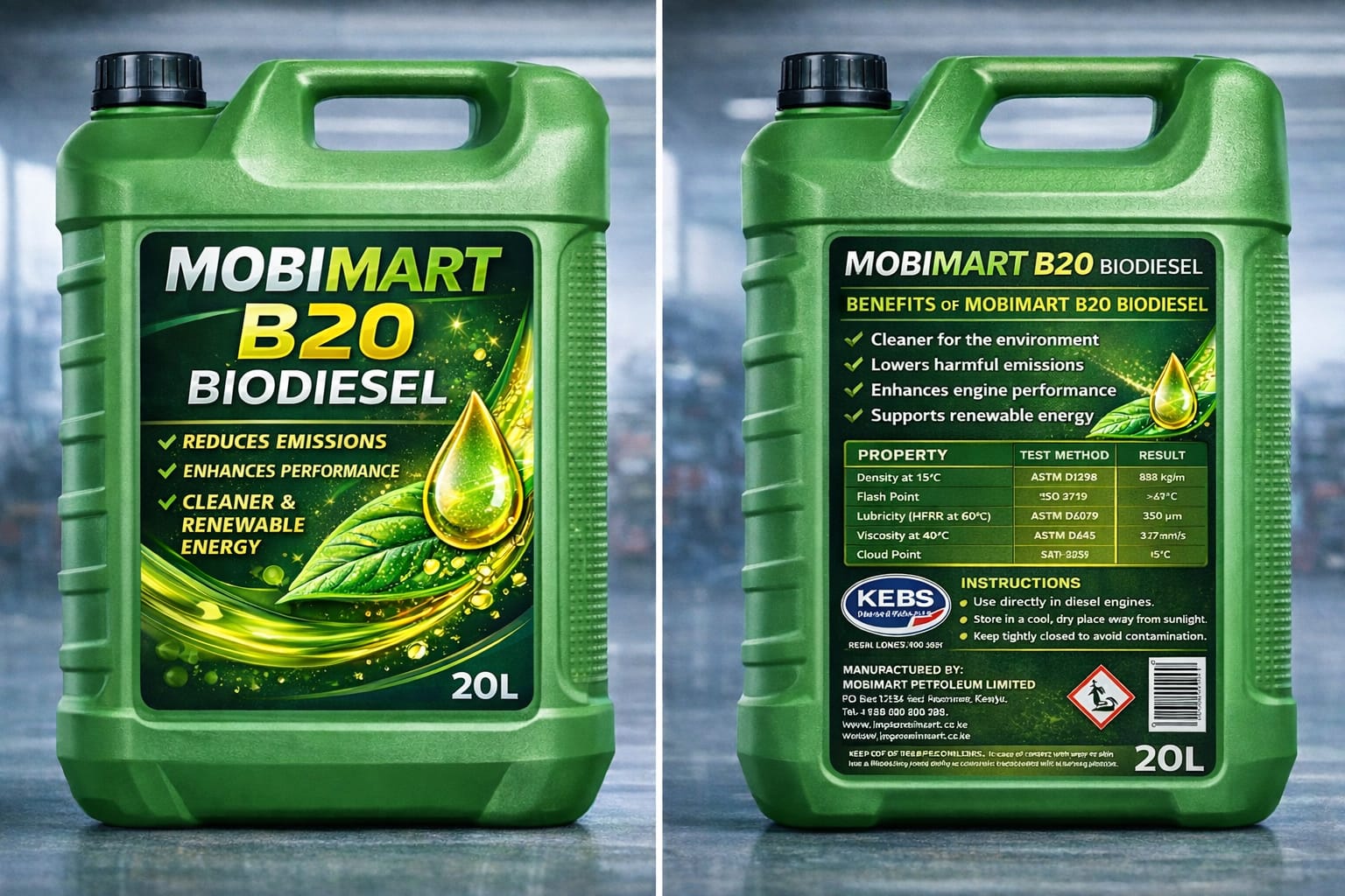 Mobimart B20 Biodiesel